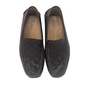 GH Bass & Co Brown Leather Driving Loafers Shoes Men's Size 9 Medium width Wheld